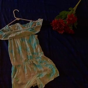 Brand catandjack  size L(10-12) color light blue and white For Summer and spring